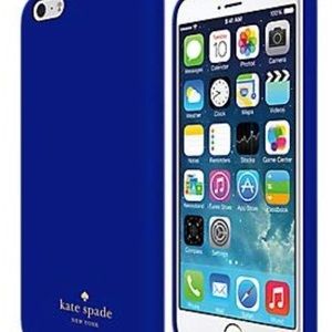 Kate spade blue leather wrapped iPhone 6 case